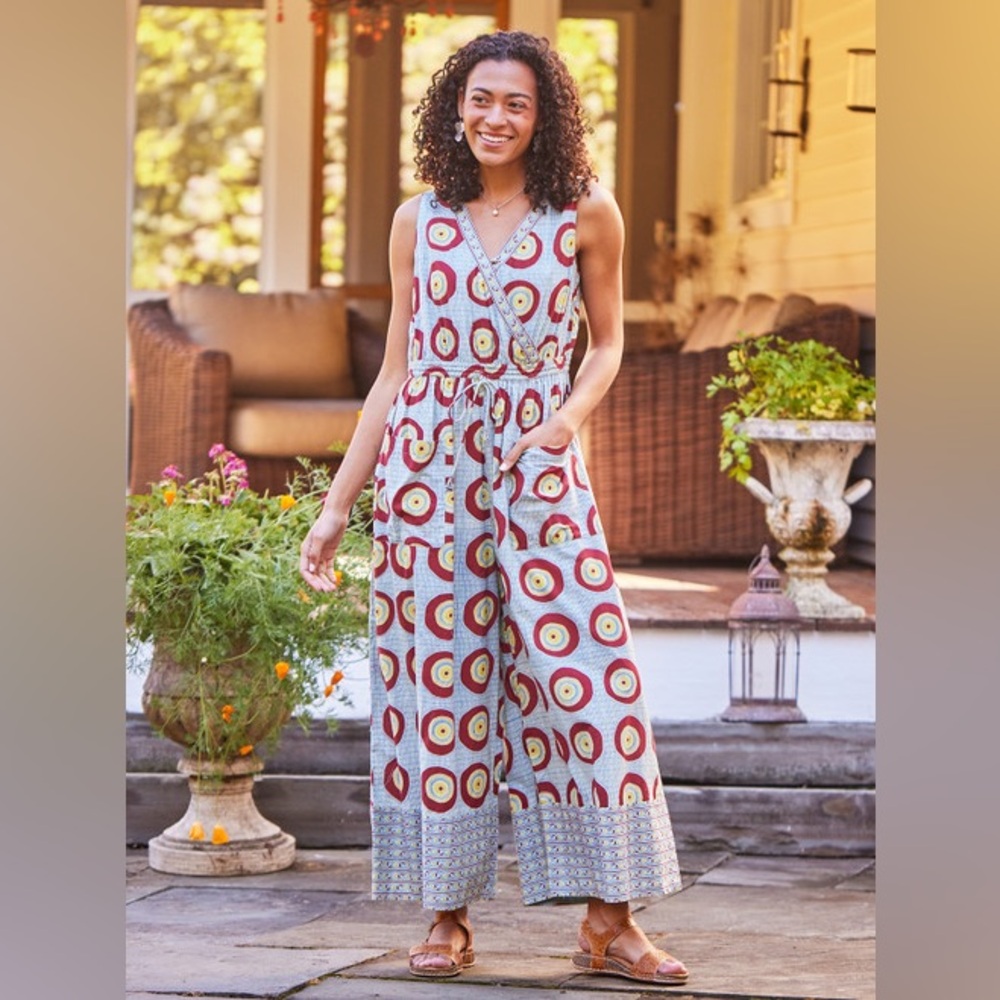 April Cornell Festival Jumpsuit Small